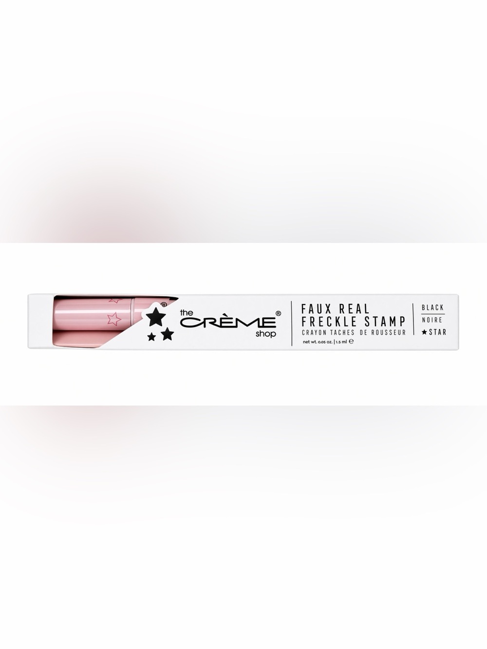 The Crème Shop Faux Real Freckle Stamp Black Star NIB